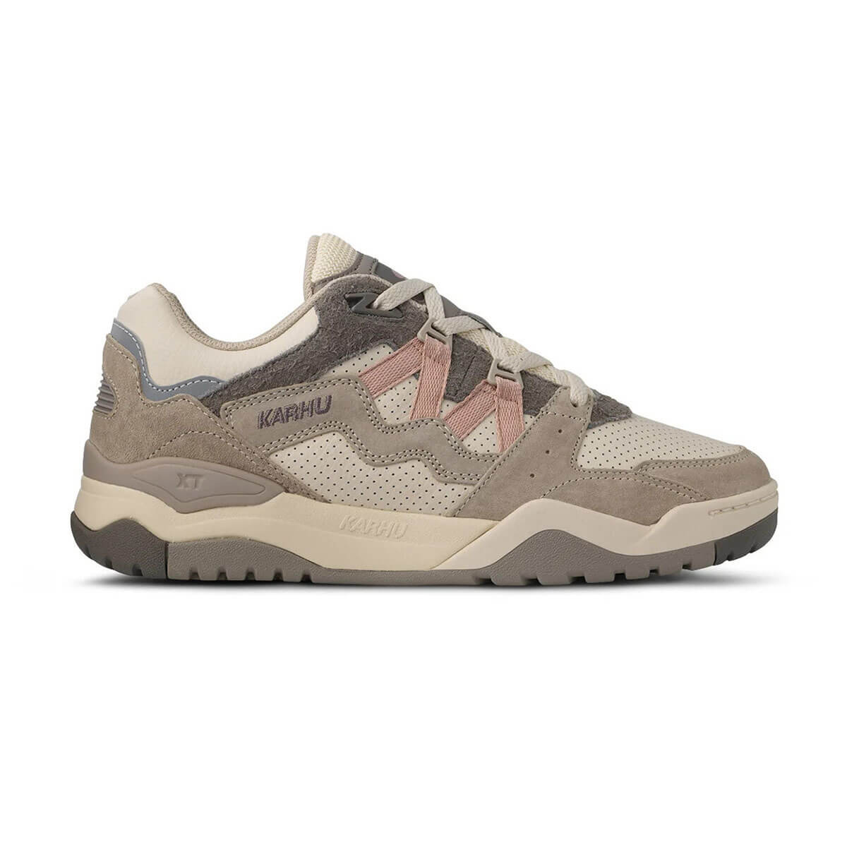 Fusion XT Trainer in Silver Lining / Adobe Rose by Karhu