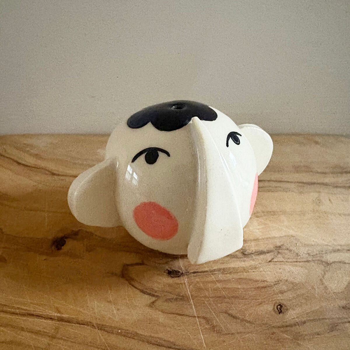 Small Head Incense Holder by Kay Train Ceramics