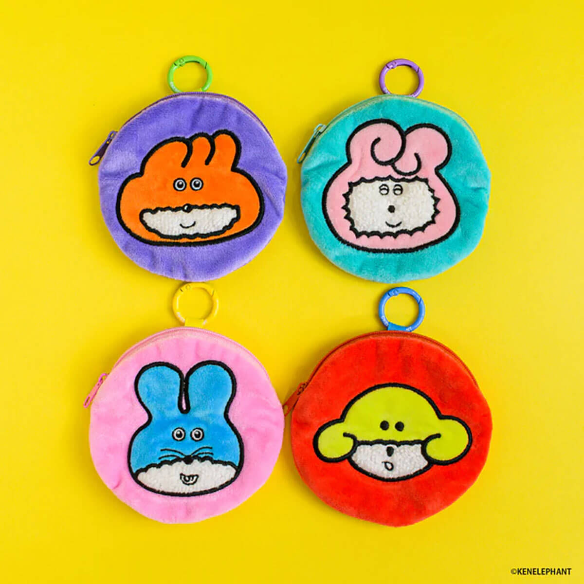 Pokkoshi Maruokao Pouch Blind Box by KenElephant