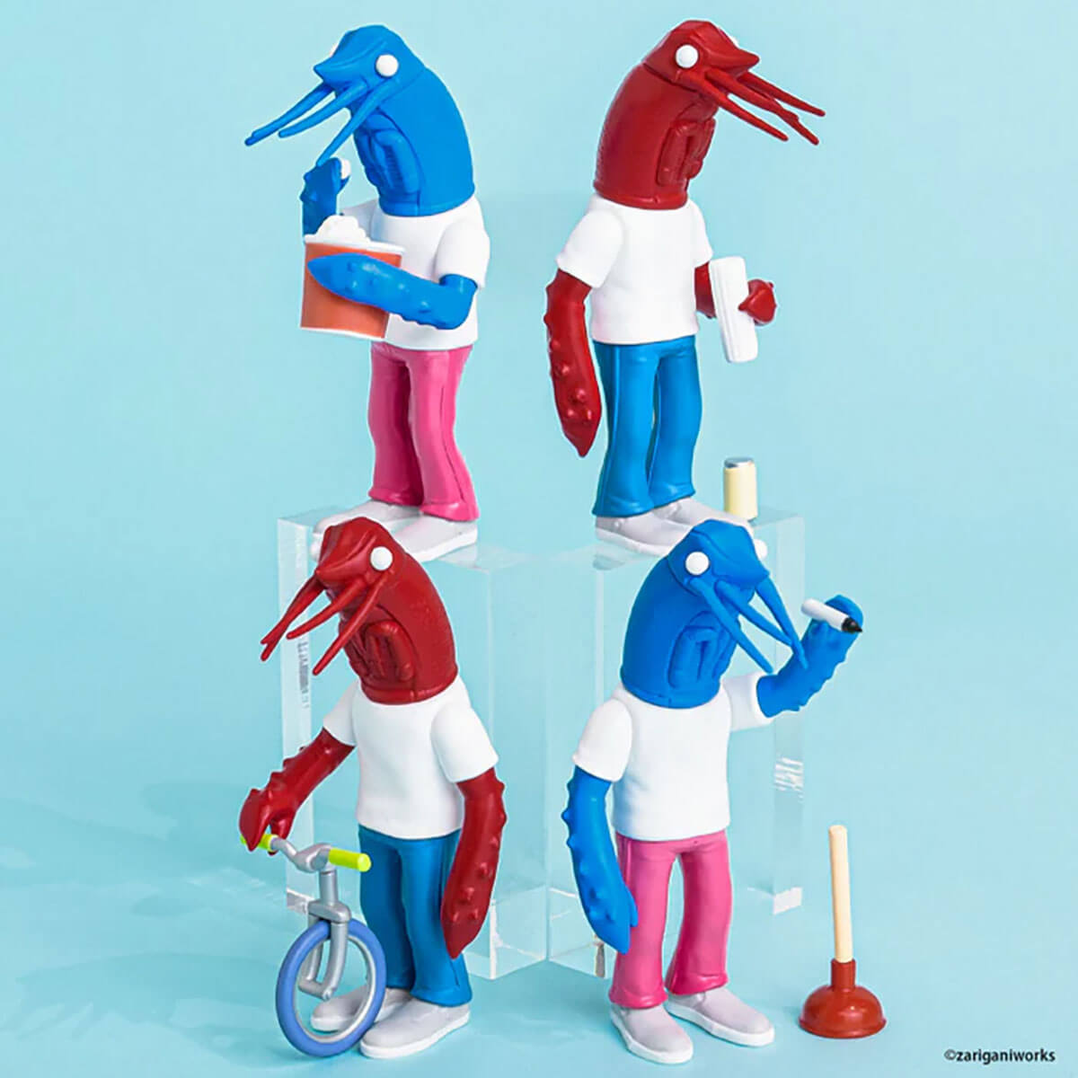 The Mutation Zarigani Boyz Figure Vol.10 Blind Box by KenElephant