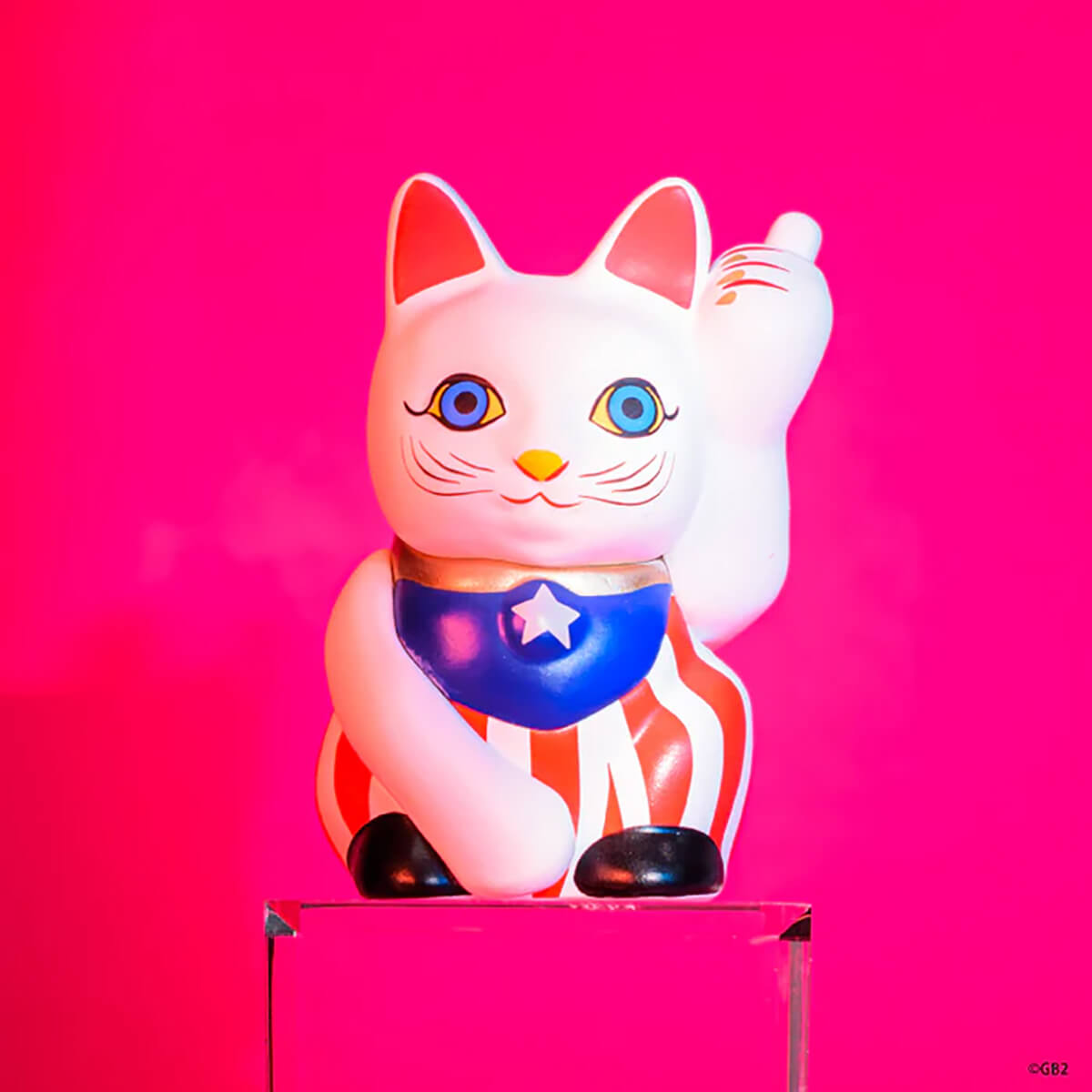 Jyonetsu Project Maneki-neko Gachapon Capsule Collectible by