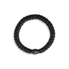 Kknekki Snag Free Hair Band in Black Glitter by Bon Dep