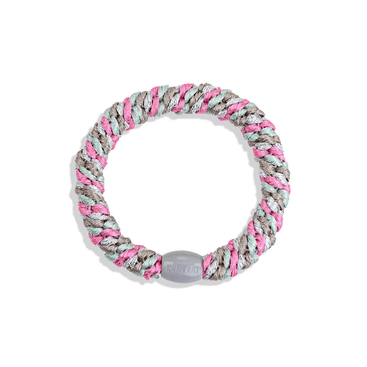 Kknekki Snag Free Hair Band in Bubblegum Ice Blue Mix by Bon Dep