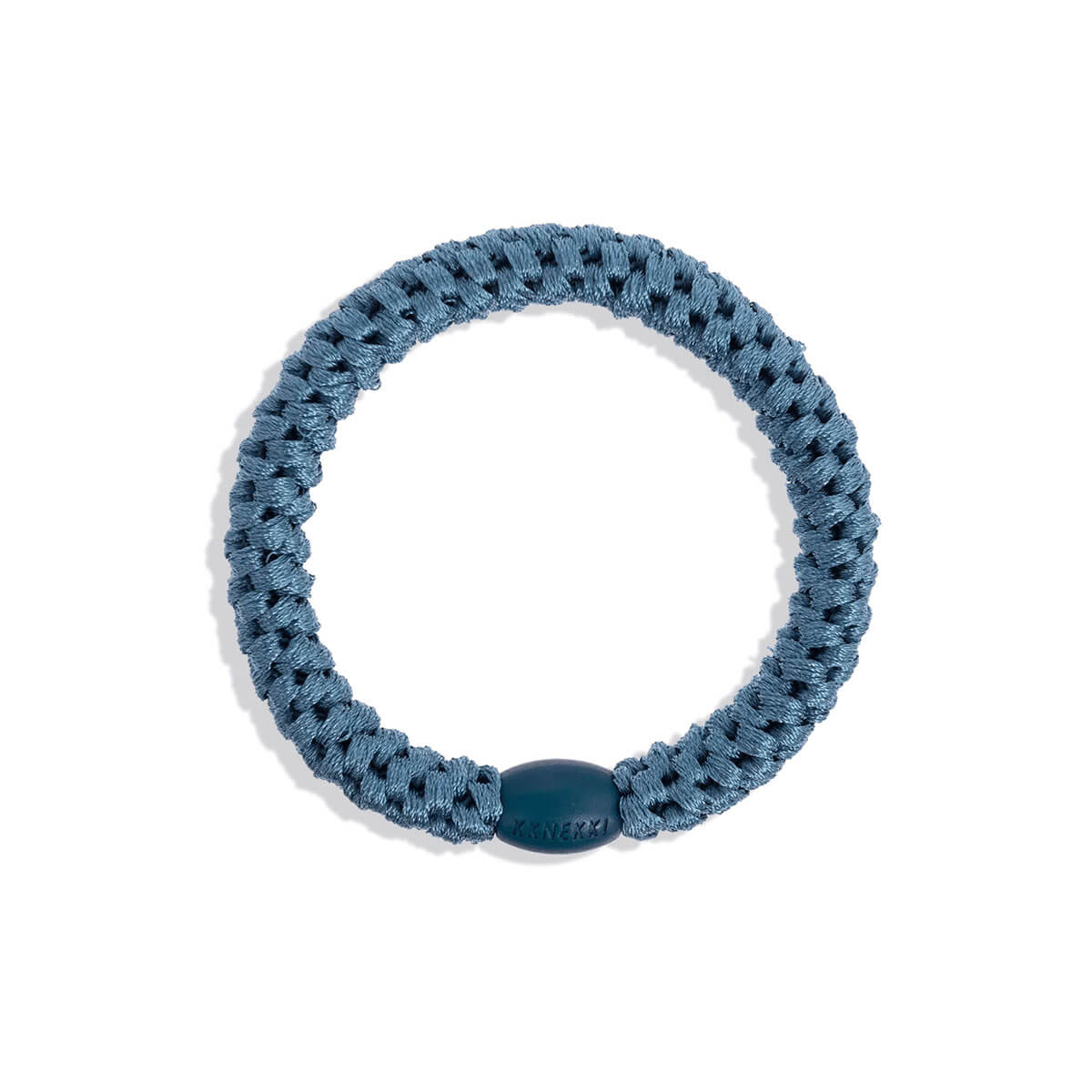 Kknekki Snag Free Hair Band in Dusty Blue Own by Bon Dep