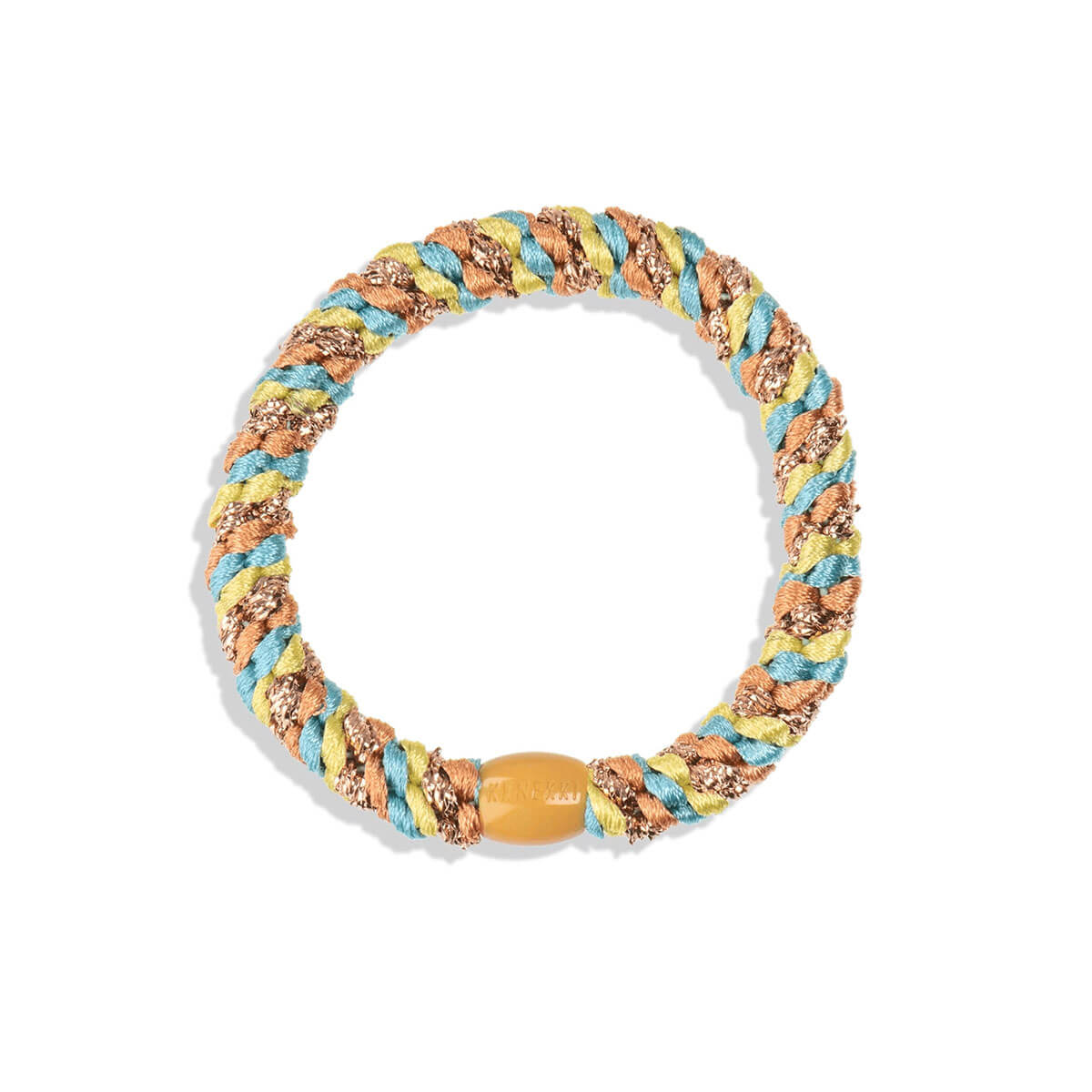 Kknekki Snag Free Hair Band in Lemon Ocean Mix by Bon Dep