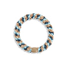 Kknekki Snag Free Hair Band in Light Blue Beige Mix by Bon Dep