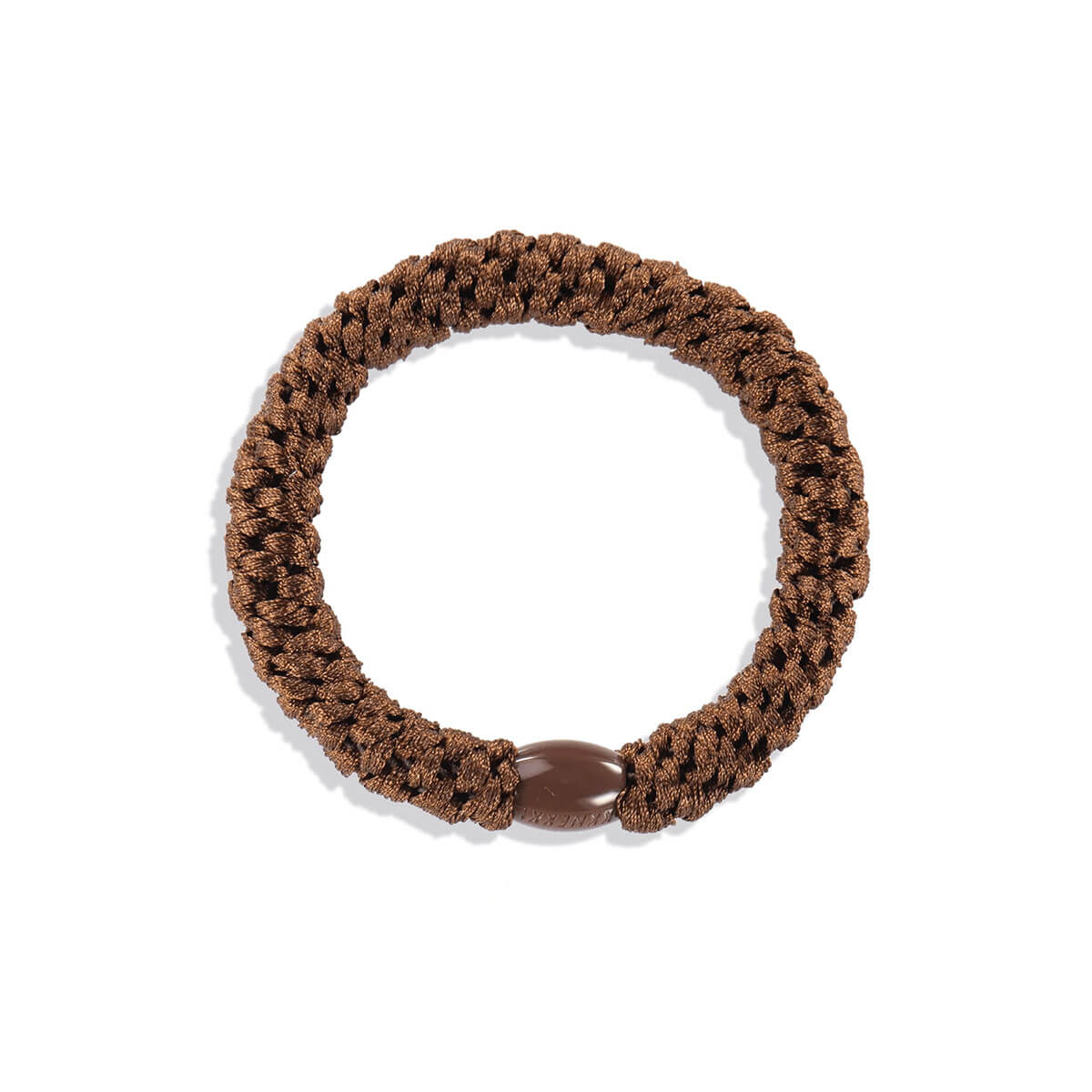 Kknekki Snag Free Hair Band in Mid Brown by Bon Dep