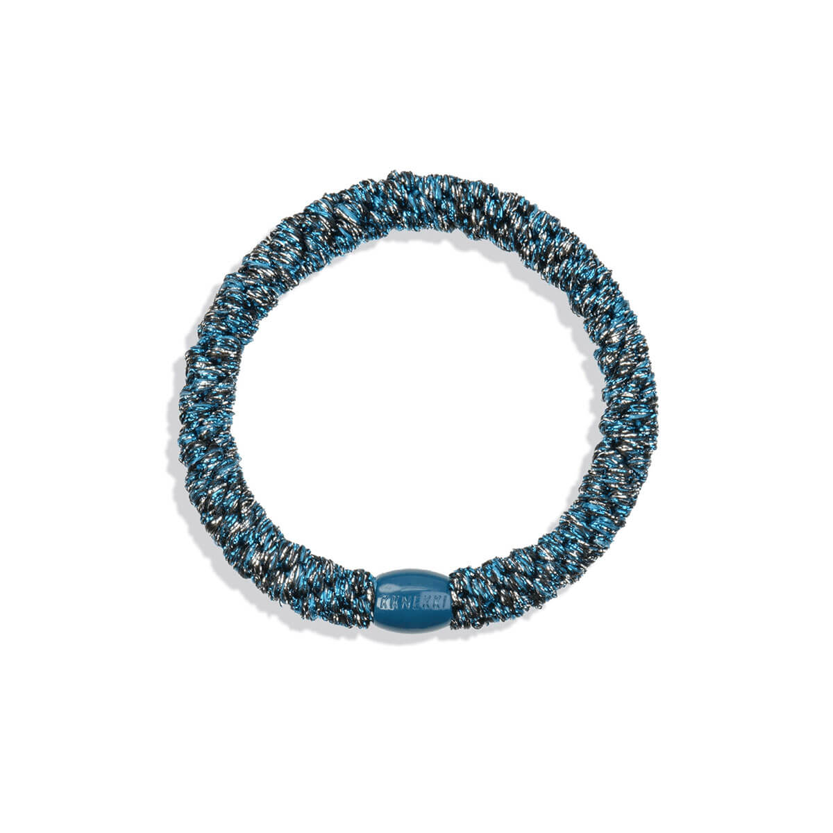 Kknekki Snag Free Hair Band in Navy Multi Glitter by Bon Dep