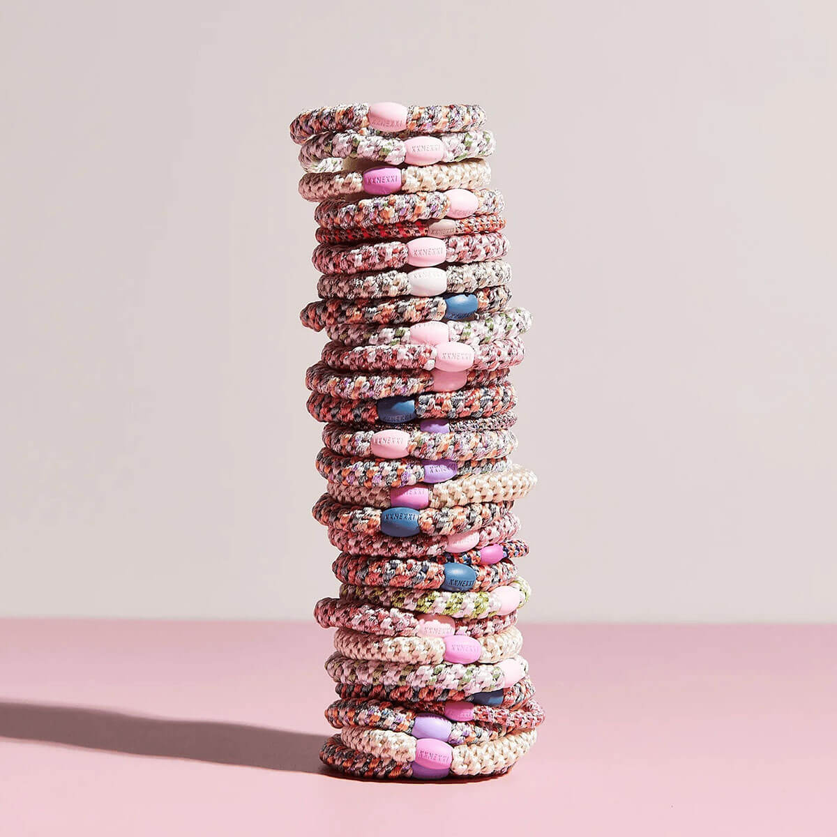Kknekki Snag Free Hair Band in Pastel Circus Glitter by Bon Dep