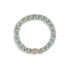 Kknekki Snag Free Hair Band in Pistachio Sky Blue Glitter Mix by Bon Dep
