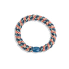 Kknekki Snag Free Hair Band in Pomegranate Blue Green Mix by Bon Dep