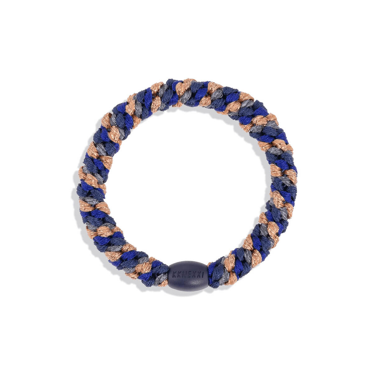 Kknekki Snag Free Hair Band in Purple Navy Rose Gold Glitter Mix by Bon Dep