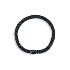 Kknekki Slim Hair Band in Black by Bon Dep