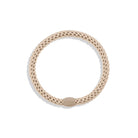Kknekki Slim Hair Band in Light Beige by Bon Dep