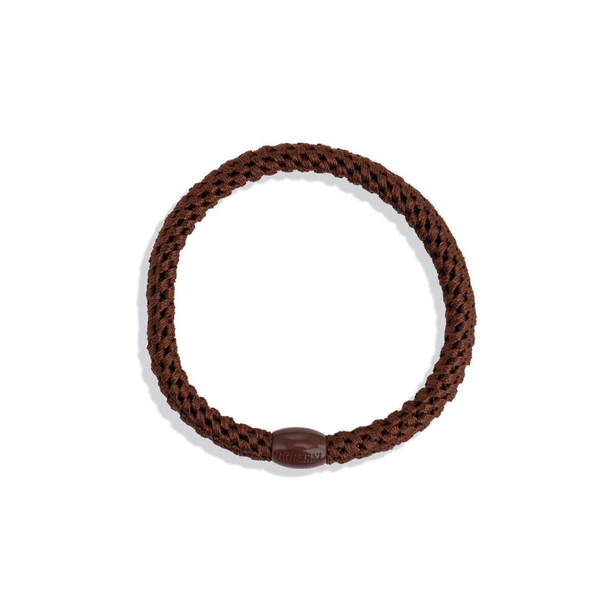 Kknekki Slim Hair Band in Mid Brown by Bon Dep