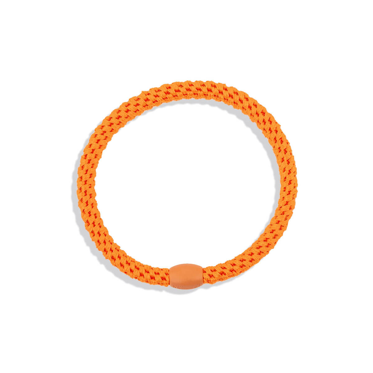 Kknekki Slim Hair Band in Neon Orange by Bon Dep