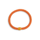 Kknekki Slim Hair Band in Orange by Bon Dep