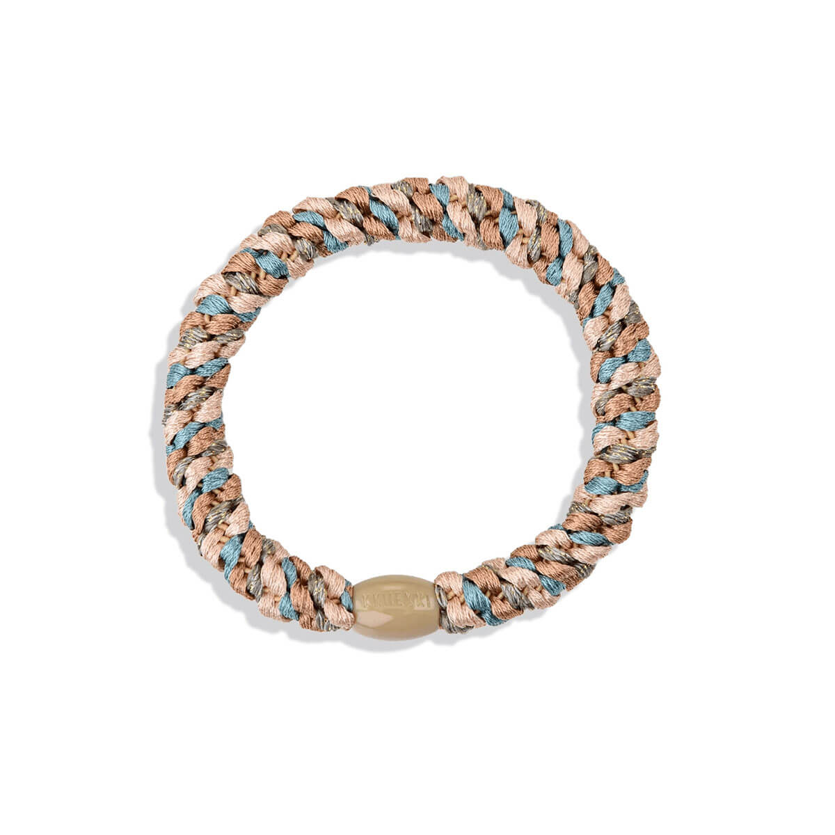 Kknekki Snag Free Hair Band in Teal Nougat Mix by Bon Dep