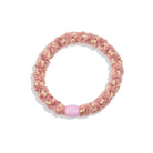 Kknekki Velvet Hair Band in Dusty Rose Stripe by Bon Dep