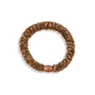 Kknekki Velvet Hair Band in Faded Brown by Bon Dep