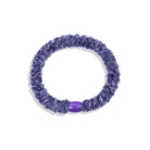 Kknekki Velvet Hair Band in Grape by Bon Dep