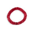 Kknekki Velvet Hair Band in Raspberry by Bon Dep