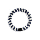 Kknekki Snag Free Hair Band in White Navy Stripe by Bon Dep
