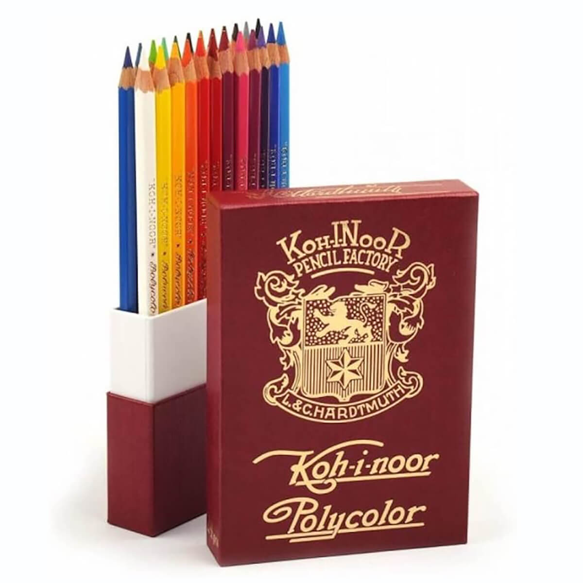Retro Polycolor Artists Coloured Pencils 3824 (Set of 24) by Koh-I-Noor