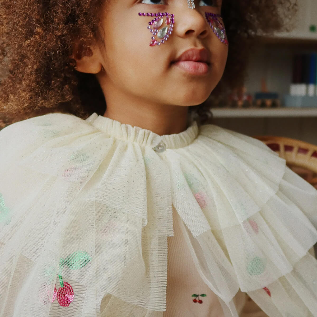 KONGES SLOEJD コンゲスFAIRY DRESS 4Y Fairy Costume in Glitter by Konges Sløjd – Junior Edition