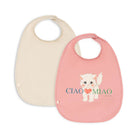 Dinner Bibs (2 Pack) in Ciao Miao by Konges Sløjd