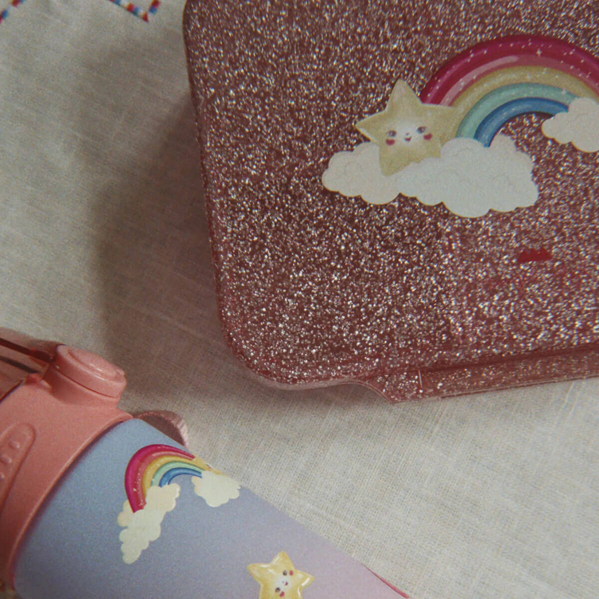 Bento Lunch Box in Rainbow by Konges Sløjd