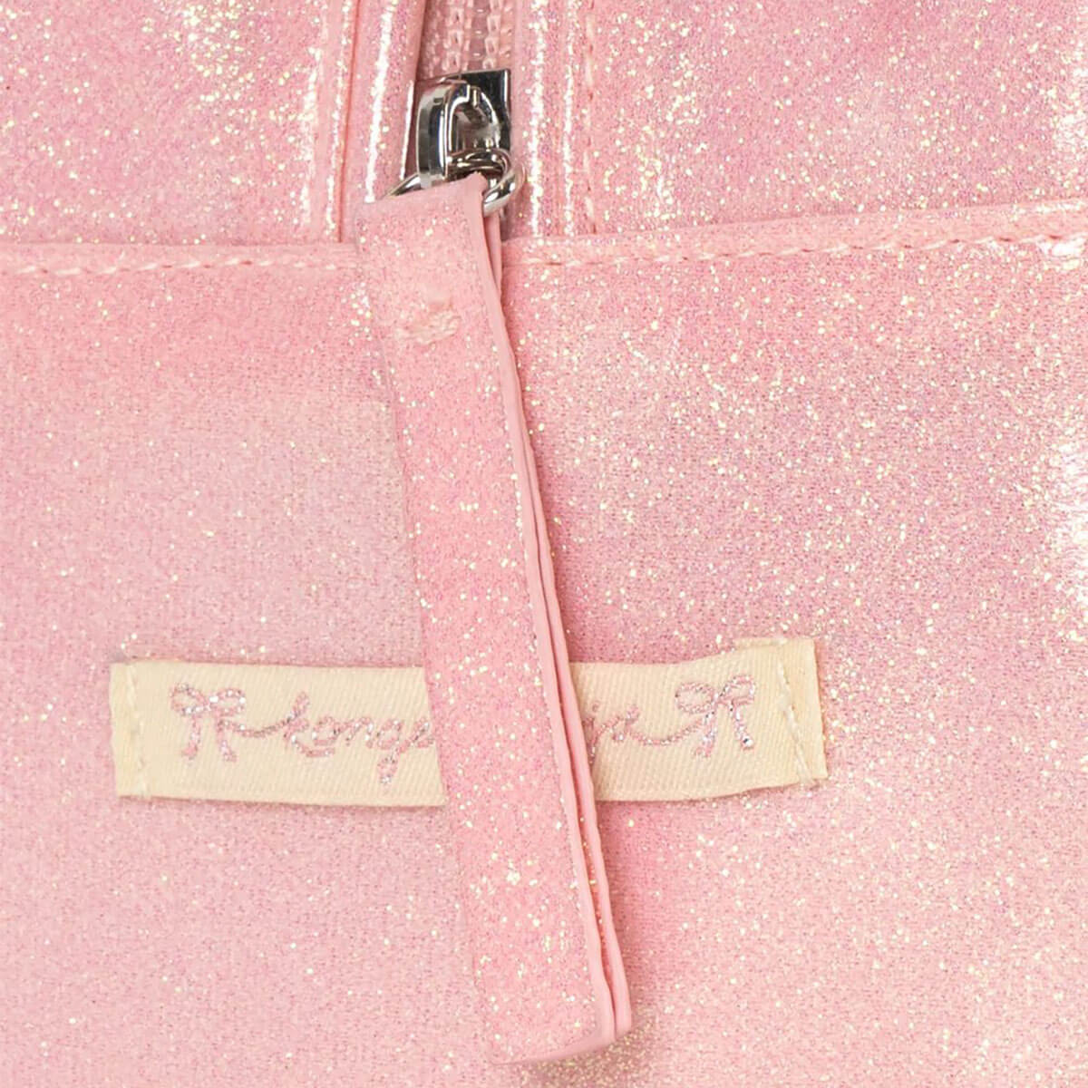 Cat Pouch in Cerise Glitter Pink by Konges Sløjd