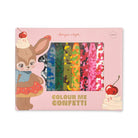 Confetti Crayons in Bunny by Konges Sløjd