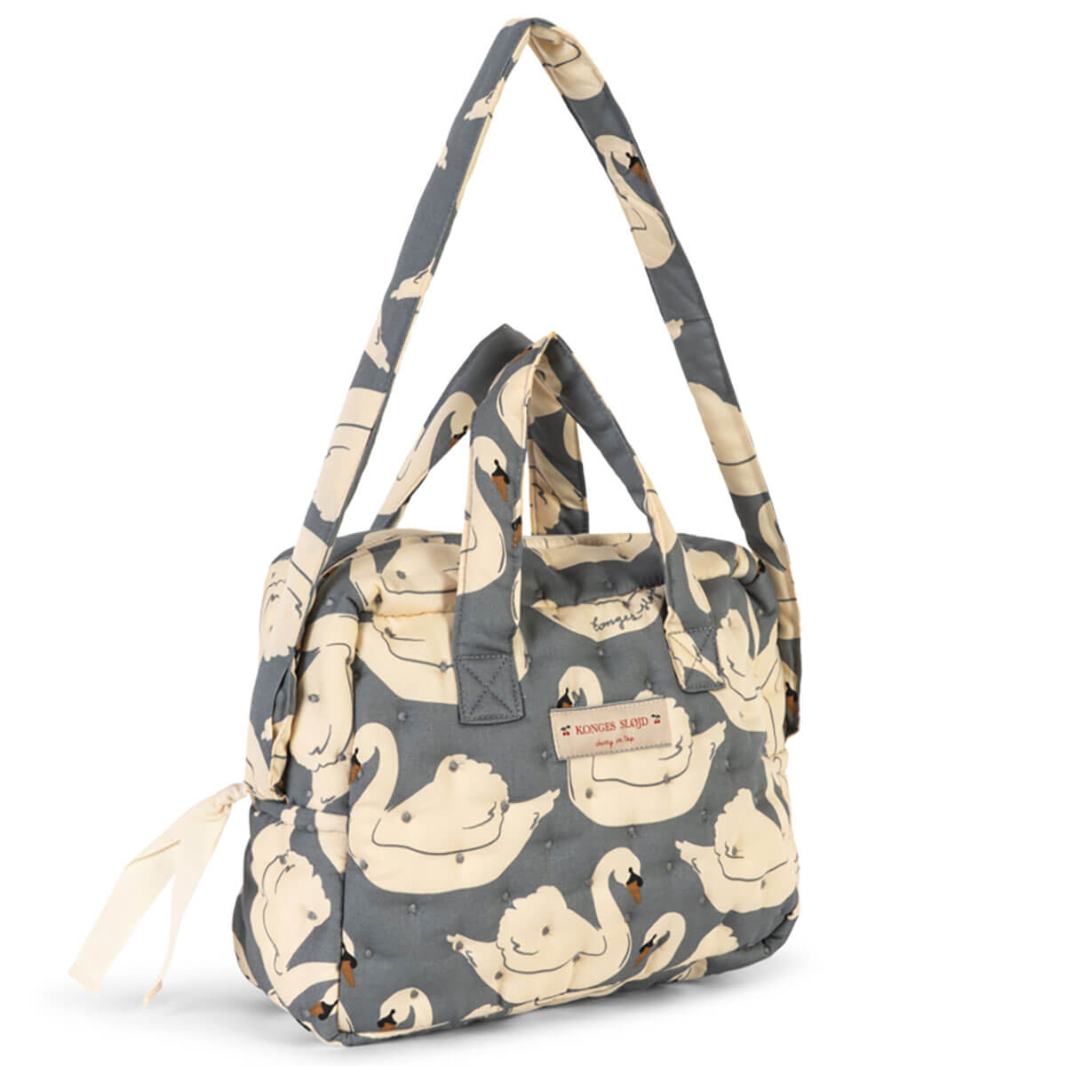 Doll Bag For Pram in Swan by Konges Sløjd