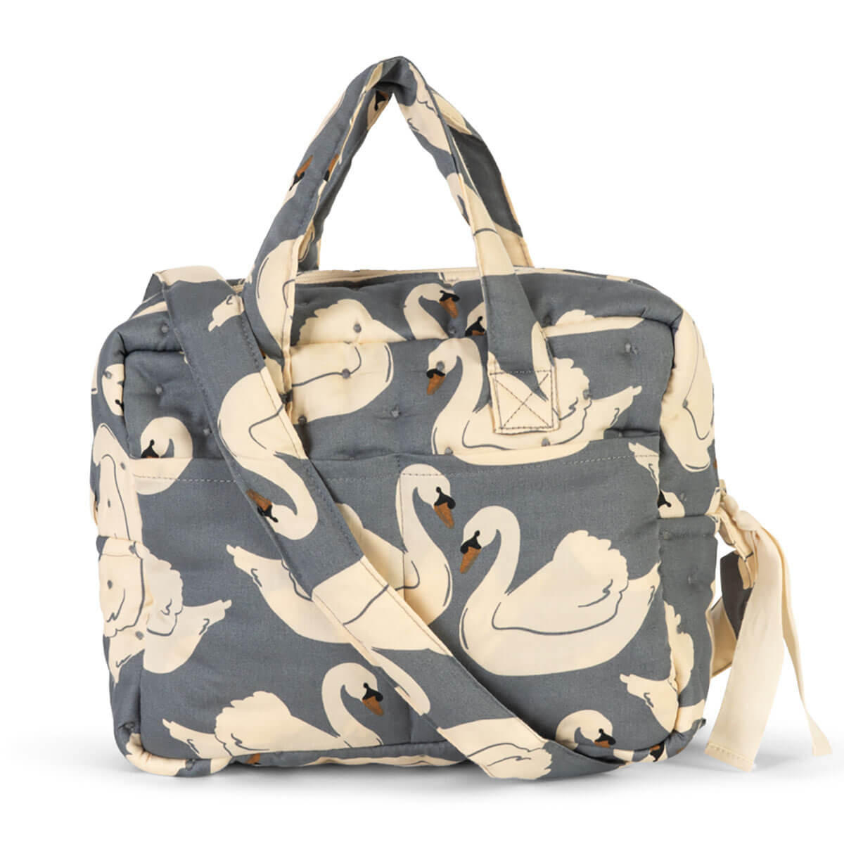 Doll Bag For Pram in Swan by Konges Sløjd