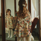 Elin Bow Dress in Like Cats & Dogs by Konges Sløjd