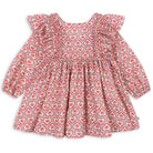 Evia Bow Dress in Felice Rose by Konges Sløjd