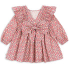 Evia Bow Dress in Felice Rose by Konges Sløjd