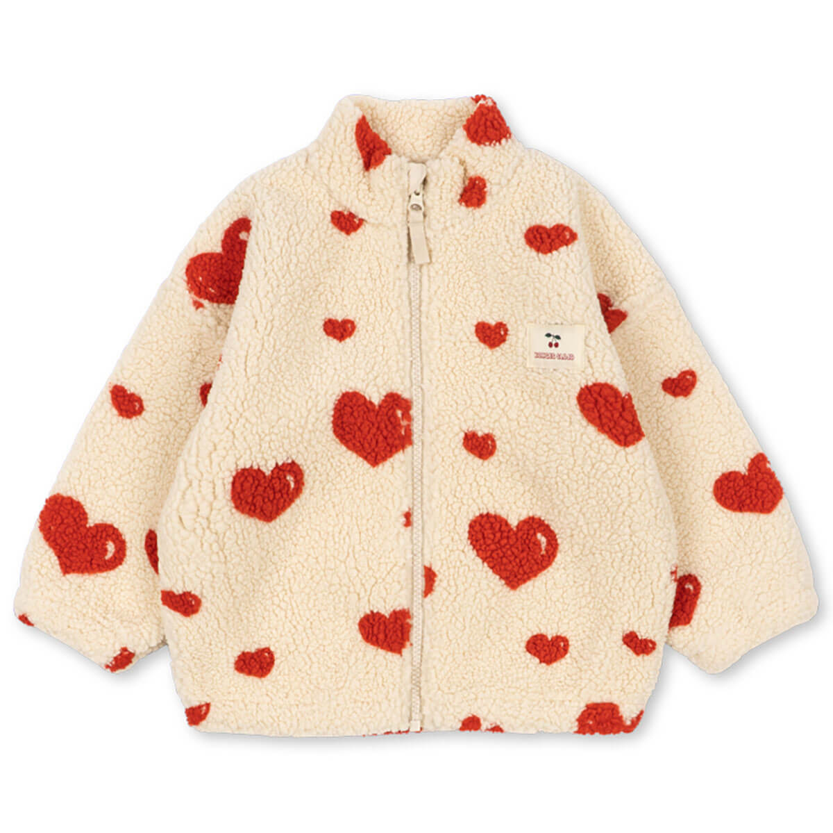Jody Teddy Jacket in Coeur Amour by Konges Sløjd