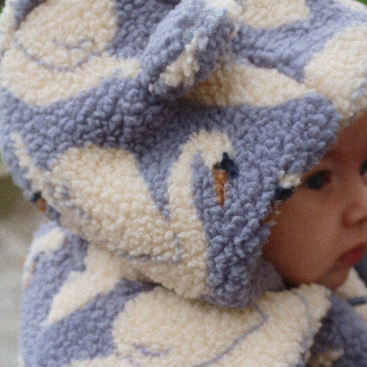 Jody Teddy Onesie in Swan by Konges Sløjd – Junior Edition