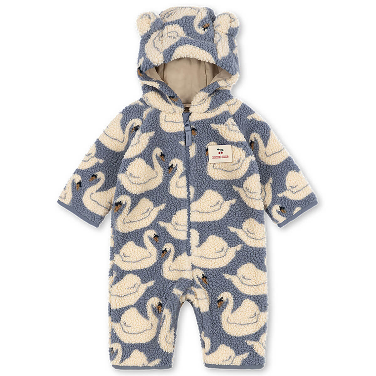 Jody Teddy Onesie in Swan by Konges Sløjd – Junior Edition