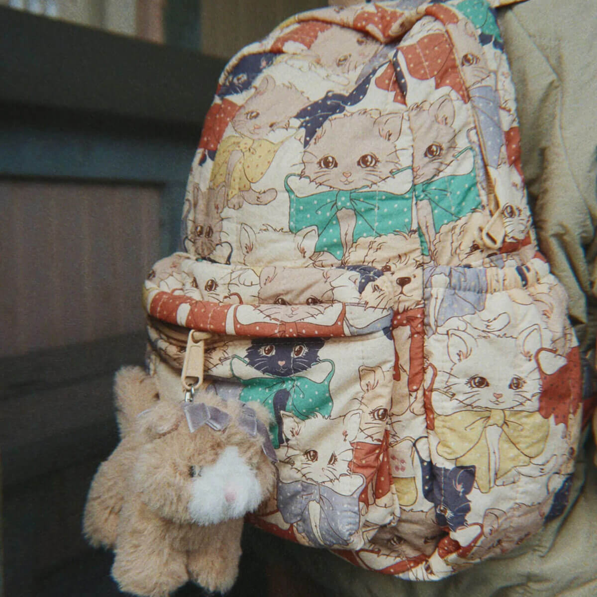 Juno Mini Backpack in Like Cats & Dogs by Konges Sløjd