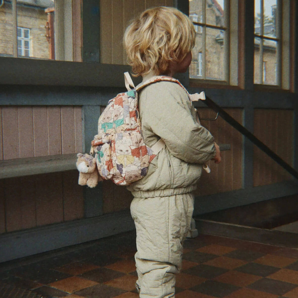 Juno Mini Backpack in Like Cats & Dogs by Konges Sløjd