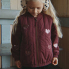 Juno Sequin Bomber Jacket in Decadent Chocolate by Konges Sløjd