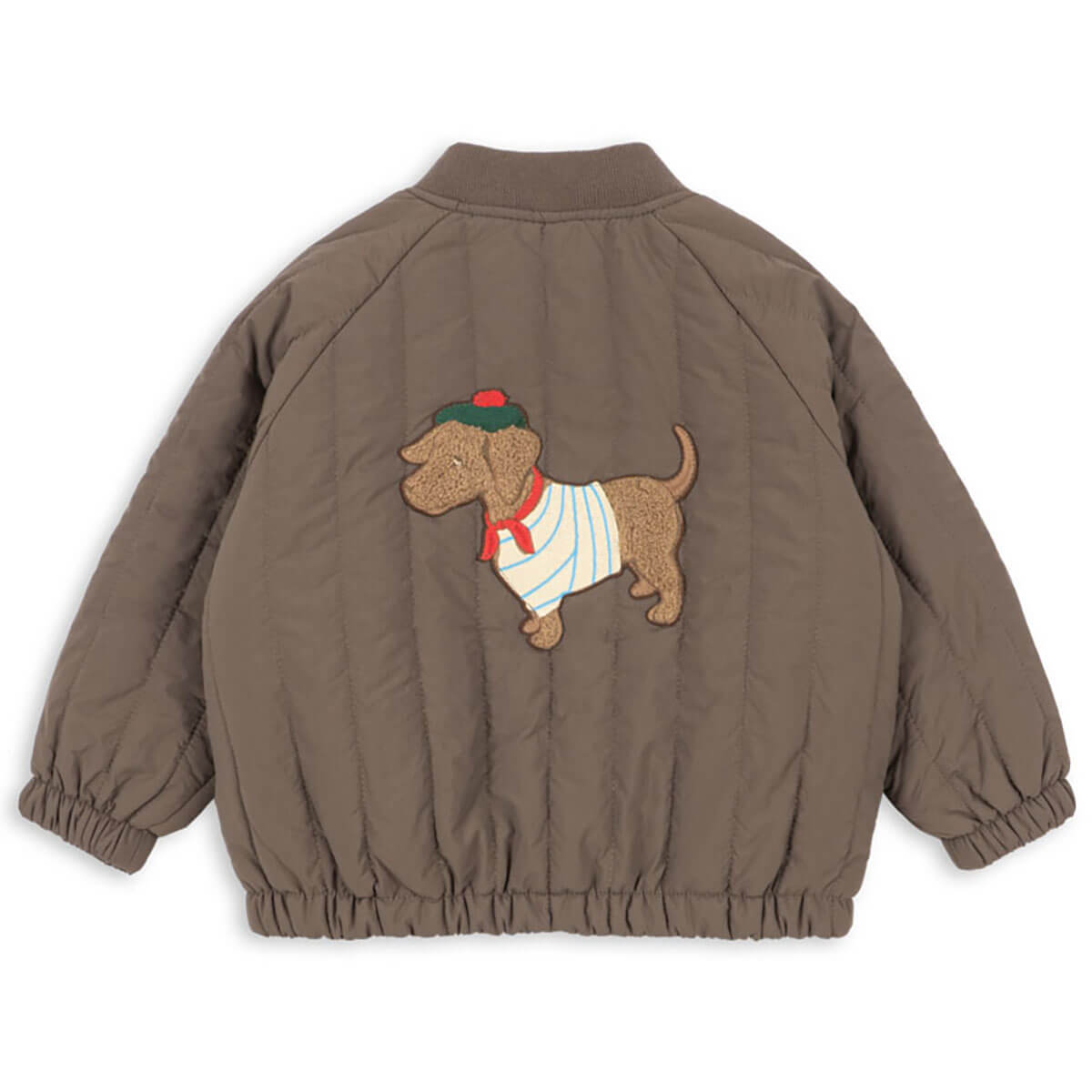 Juno Terry Bomber Jacket in Walnut by Konges Sløjd