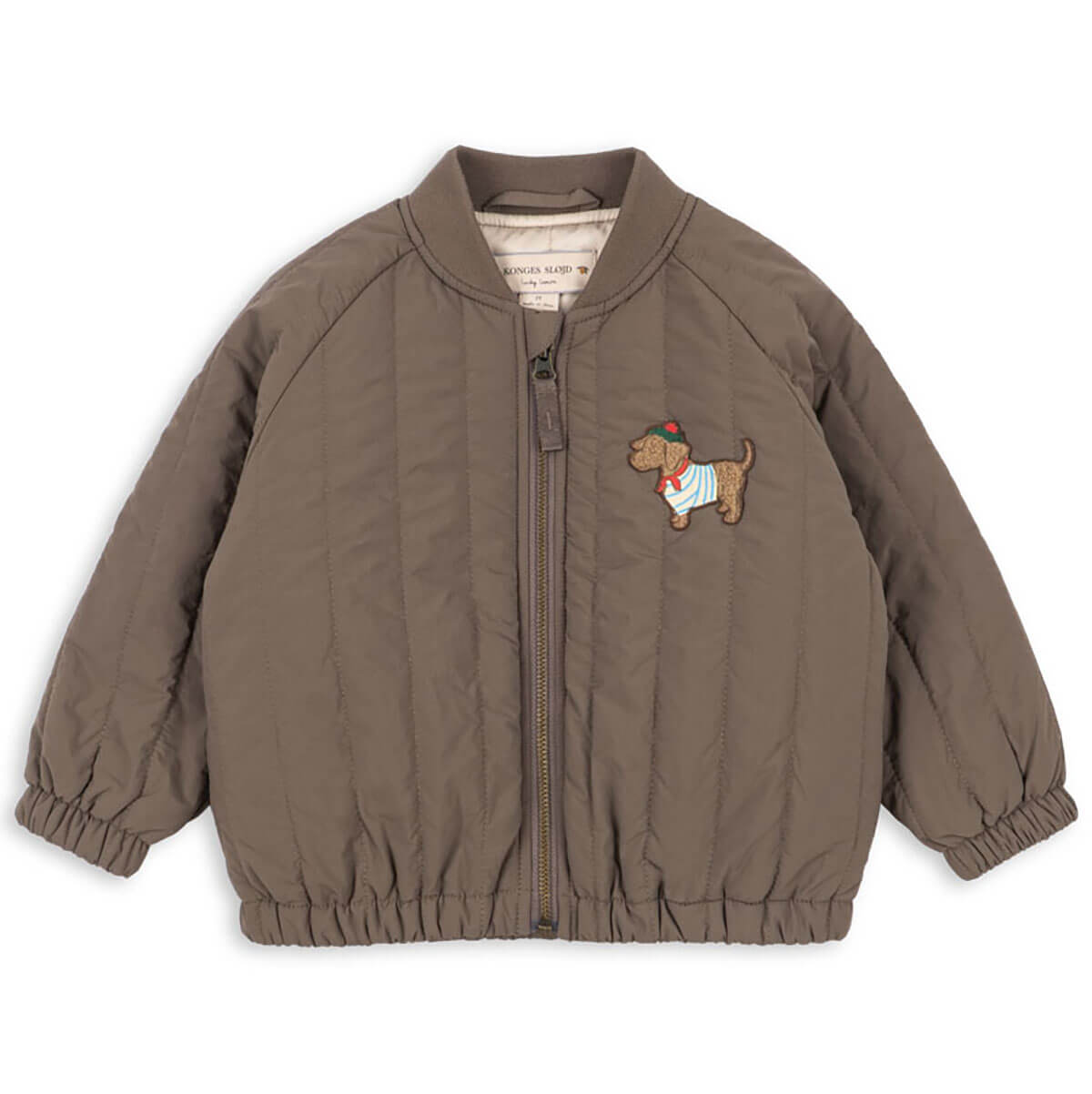 Juno Terry Bomber Jacket in Walnut by Konges Sløjd