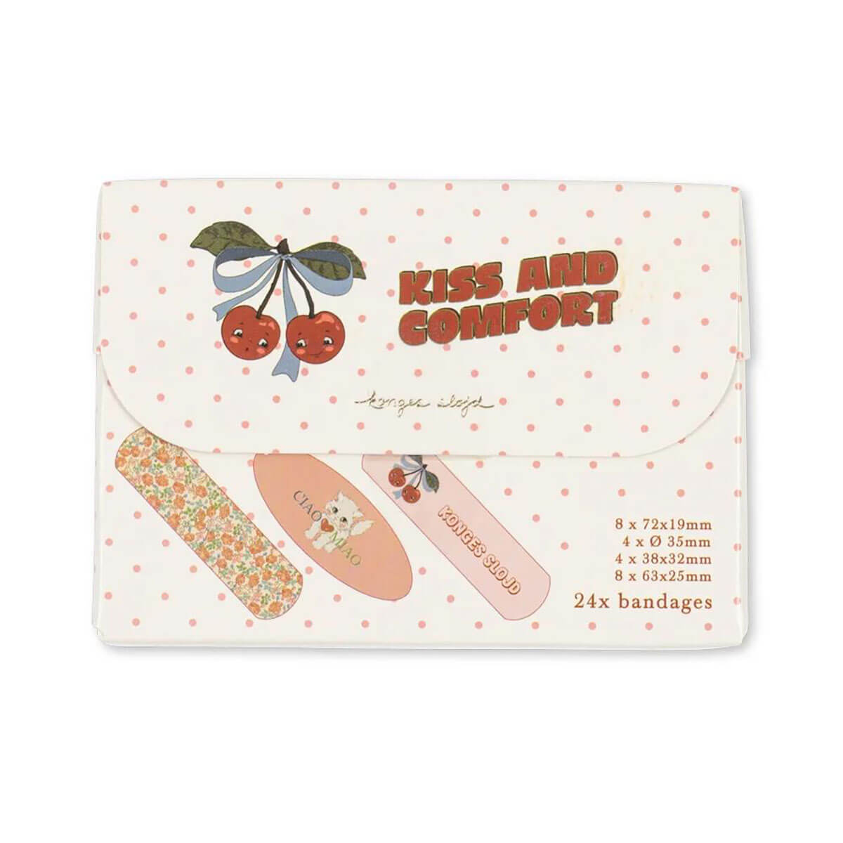 Kiss And Comfort Bandages in Cherry by Konges Sløjd