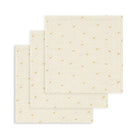 Muslin Cloths (3 Pack) in Lemon Dot by Konges Sløjd