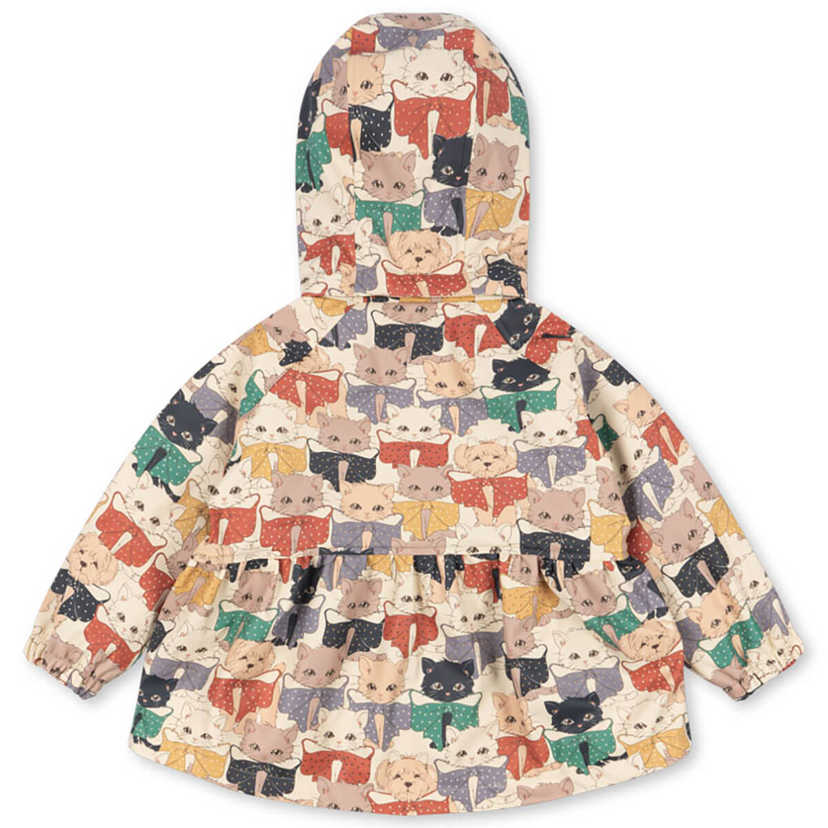 Rainy Palme Rain Jacket in Like Cats & Dogs by Konges Sløjd