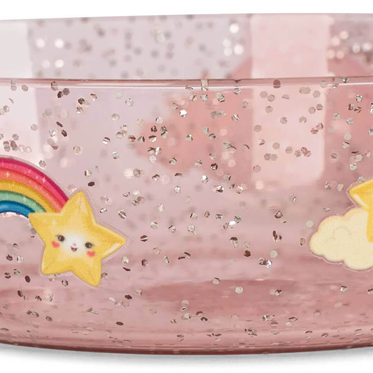 Sparkly Dinner Set in Rainbow by Konges Sløjd